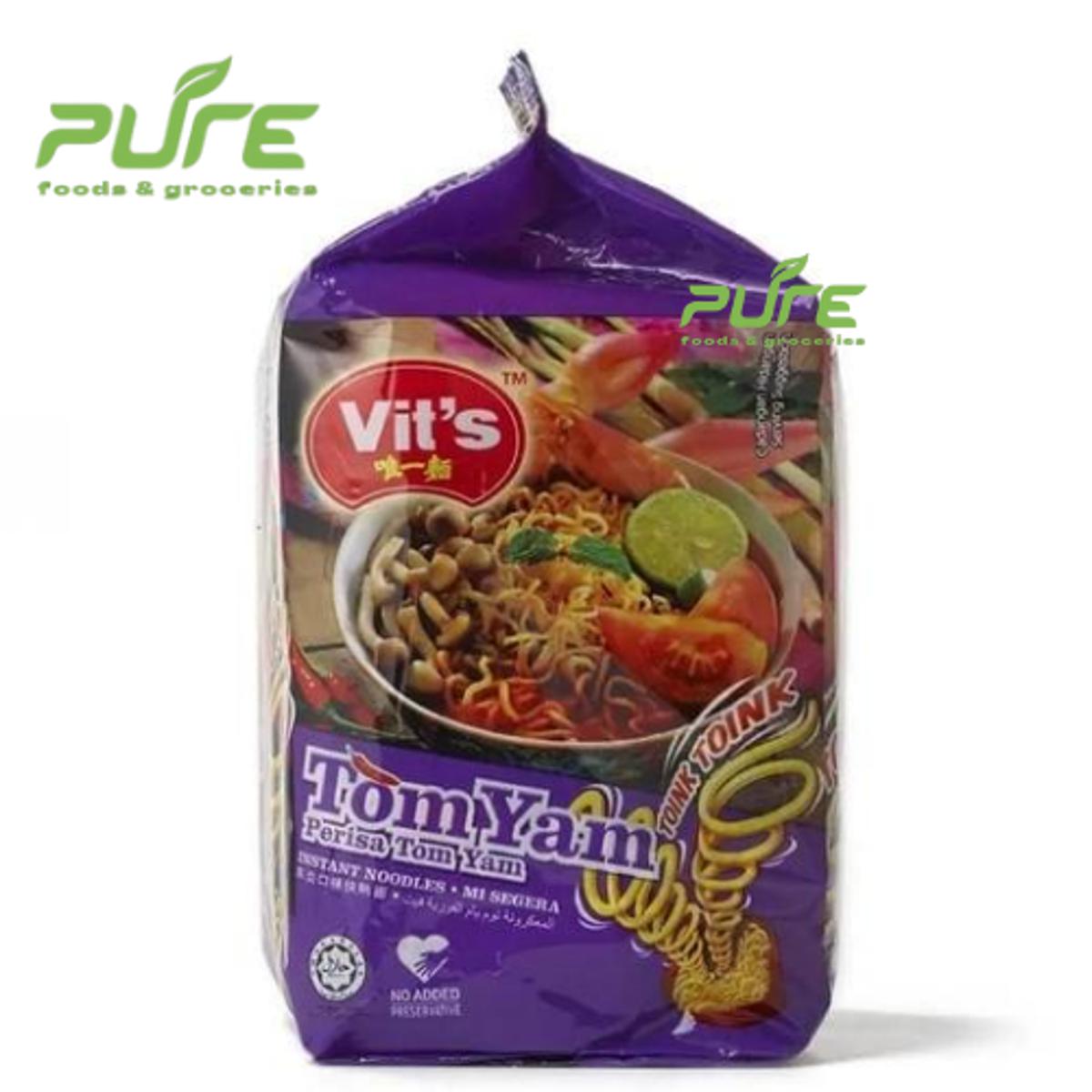 Picture of Vit's Instant Noodles Tom Yam Flavour (78gm x 5 packets)