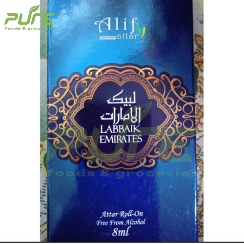 Picture of Alif Labbaik Emirates attar (Alif new collection) 8 ml roll on long lasting fragrancef