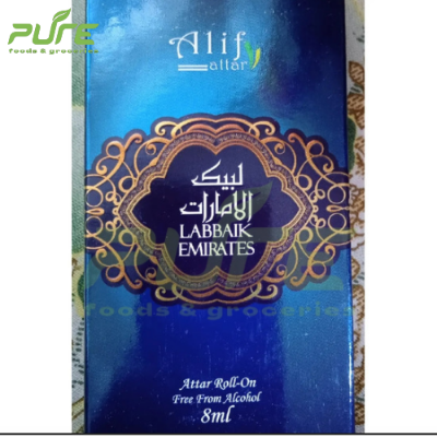 Picture of Alif Labbaik Emirates attar (Alif new collection) 8 ml roll on long lasting fragrancef