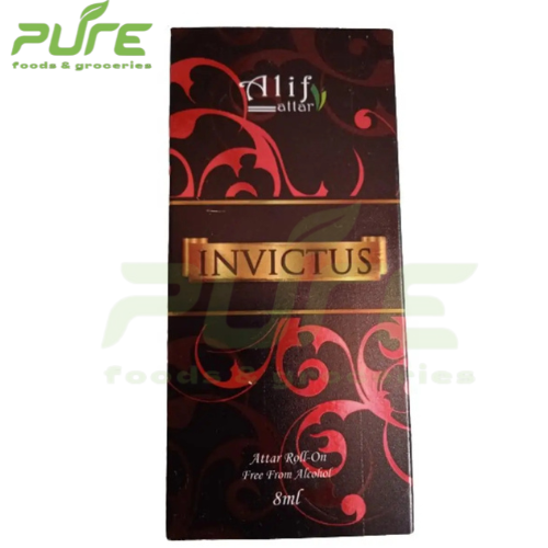 Picture of Alif Invictus Attar Long Lasting Roll On Non Alcoholic Perfume (Halal) - 8ml