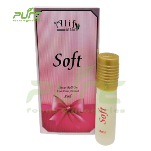 Picture of Alif Soft Attar for Men and Women Non Alcoholic Perfume Long Lasting Ator - 8ml