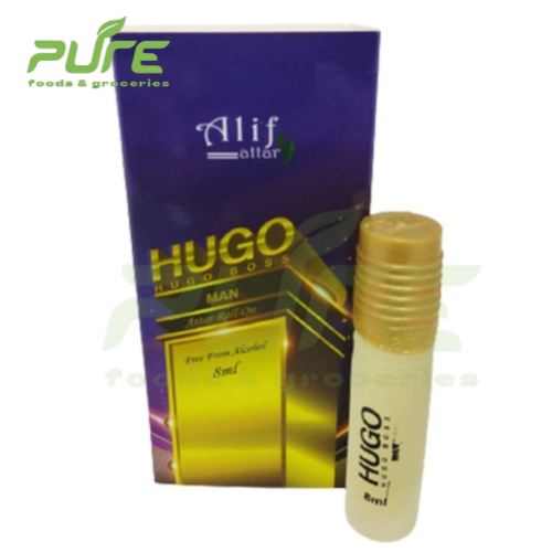 Picture of Alif HUGO BOSS MAN - Alif Attar  attar (Alif new collection) 8 ml roll on long lasting fragrance, Alif Hugo attar