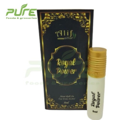 Picture of Alif Royal Power Attar for Men and Women Non Alcoholic Perfume Long Lasting Ator - 8ml