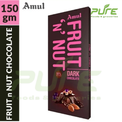 Picture of Amul Fruit N Nut Dark Chocolate 150gm