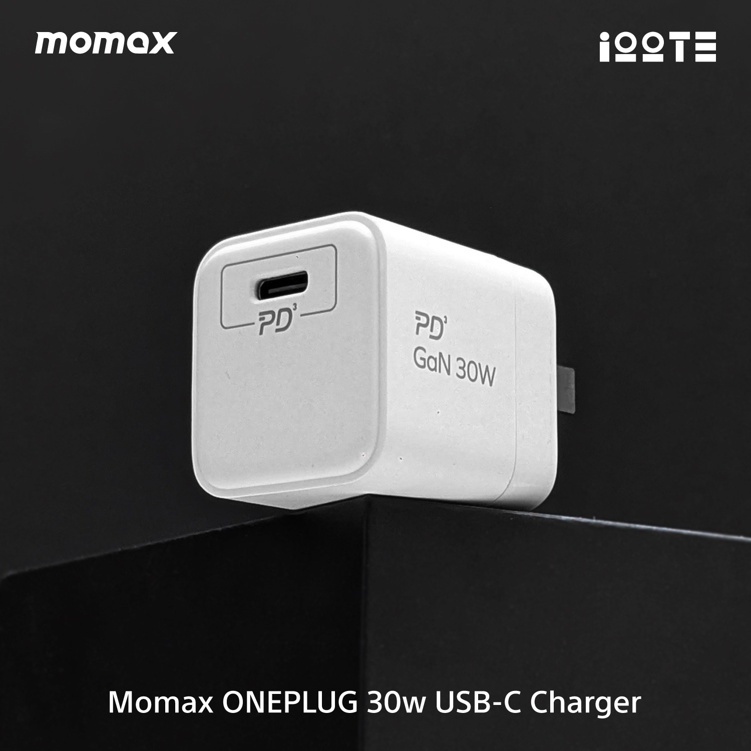 Picture of Momax ONEPLUG 30w GaN Charger (UM26CN)