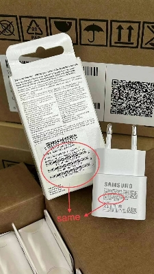 Picture of Samsung 25W PD Adapter USB-C EP-T2510 (2 Pin)