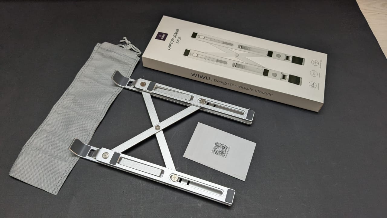 Picture of WiWu S400 Folding Adjustable Aluminium Laptop Stand