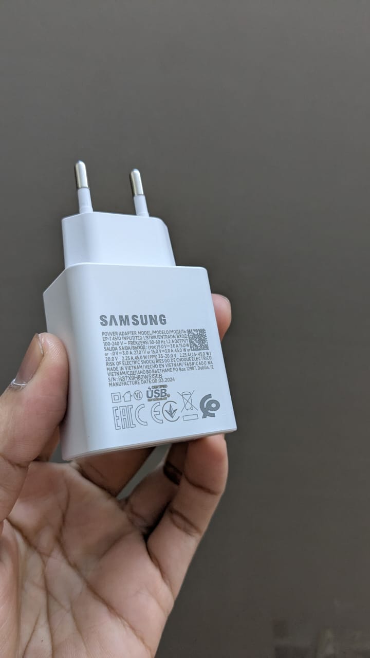 Picture of Samsung 45w PD Adapter 2 Pin (EP-T4510)
