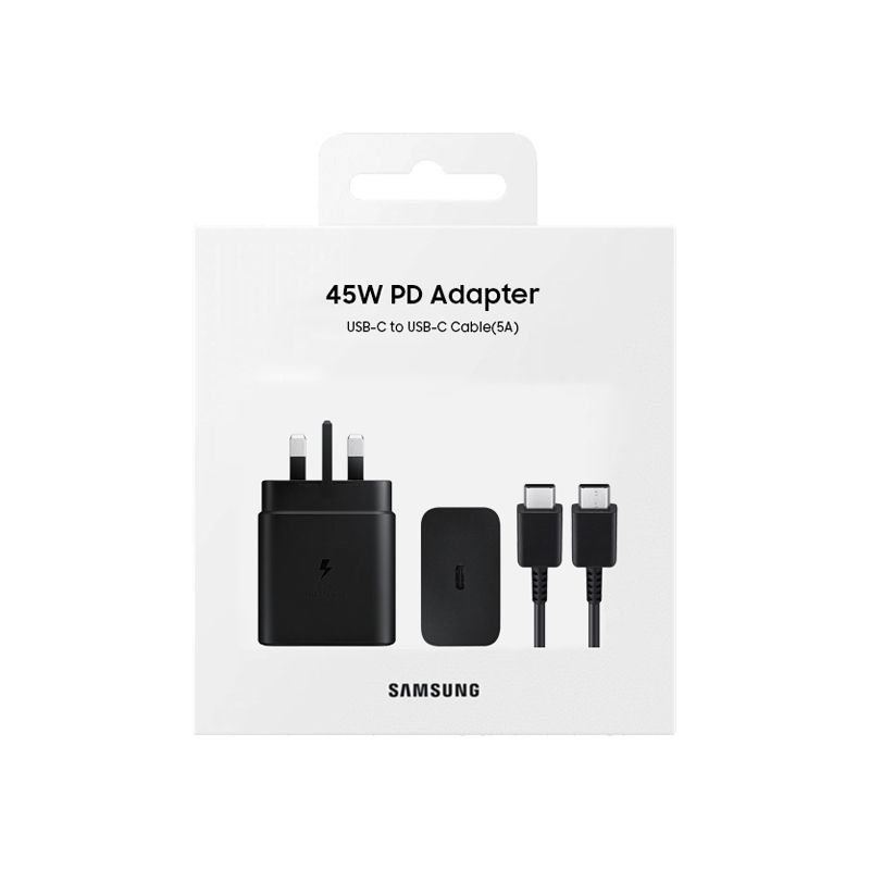 Picture of Samsung 45w PD Power Adapter with Type-C Cable 3 Pin (EP-T4510)