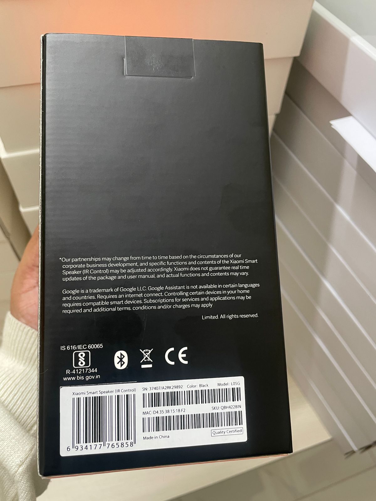 Picture of Xiaomi Smart Speaker IR Control