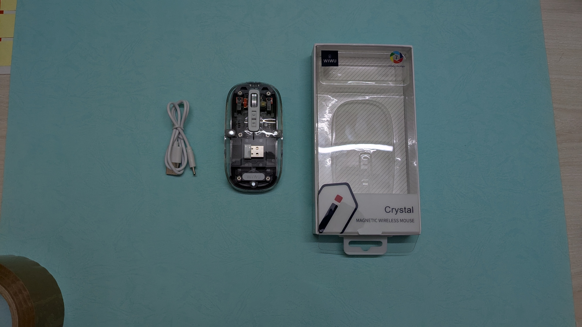 Picture of WiWU WM105 Crystal Magnetic Wireless Mouse