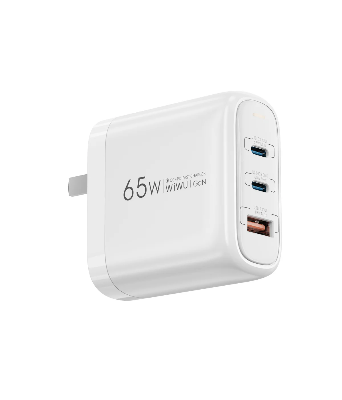 Picture of WIWU WI-U024 Ark GaN 65W Fast Charger QC & PD Multi Port Power