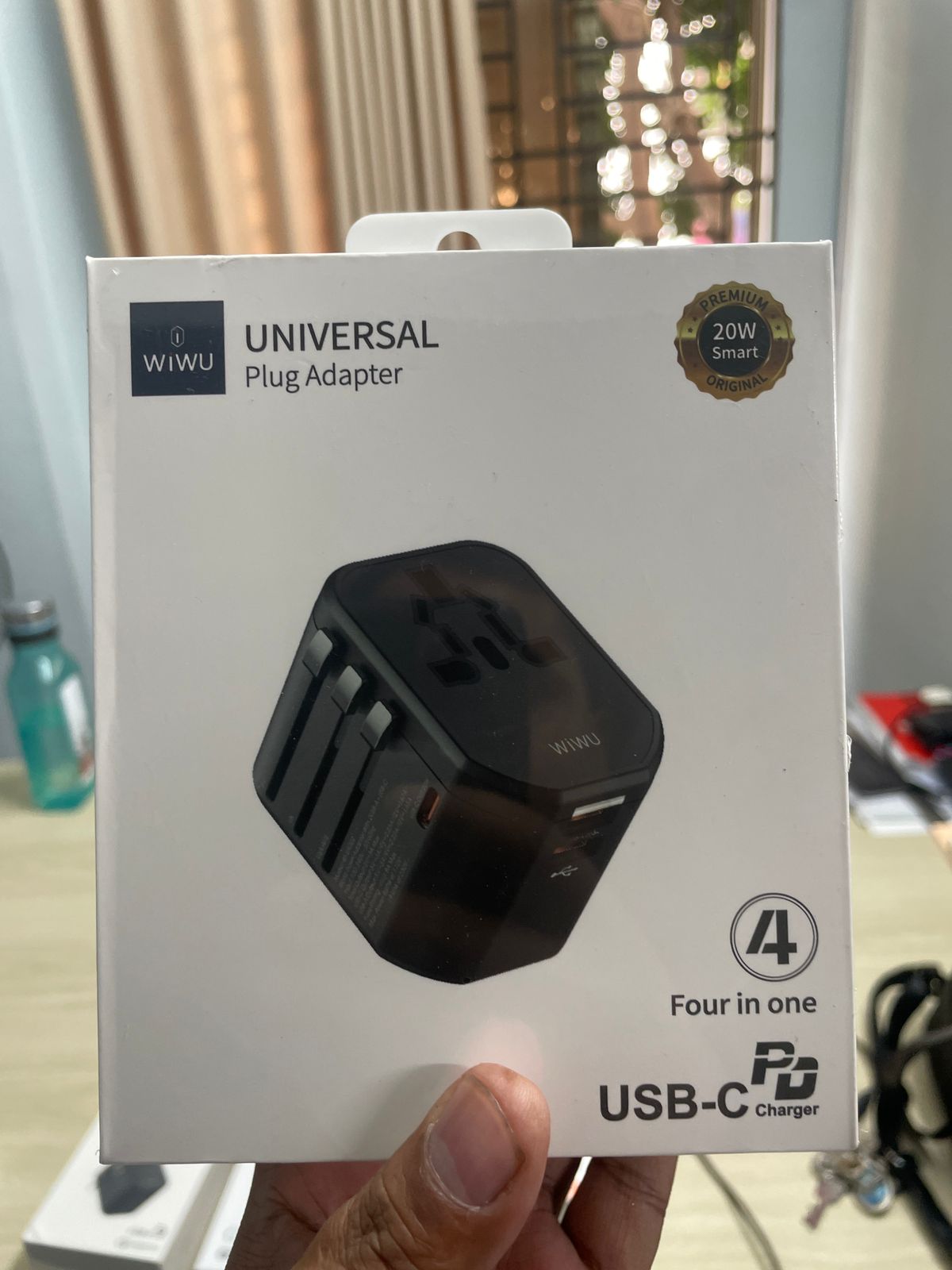 Picture of Wiwu Wi-UA002 20W Universal Travel Adapter