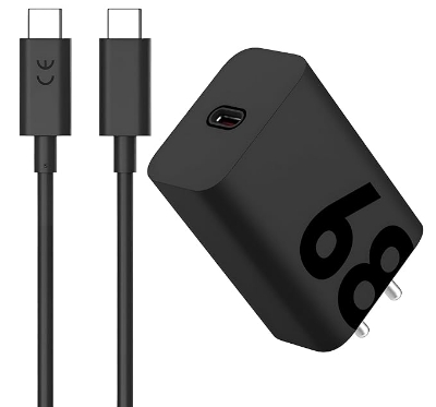Picture of Motorola 68W USB-C Charger with GanFast Technology