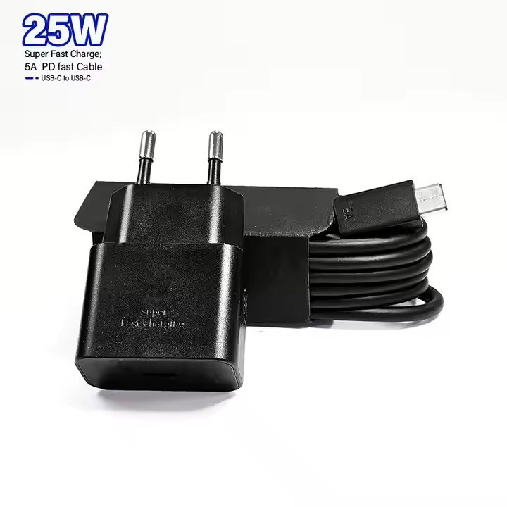 Picture of Samsung 25W PD Adapter with cable USB-C EP-T2510 (2 Pin)