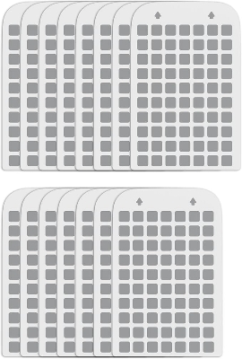 Picture of Mosalogic Sticky Glue Cards Refills (5 Pack) – Non-Toxic Fly Traps for Fruit Flies, Moths, Gnats – Safe for Kids & Pets [NO DEVICE]