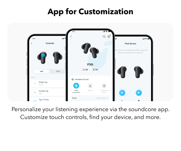 Picture of Anker Soundcore P30i ANC True Wireless Earbuds