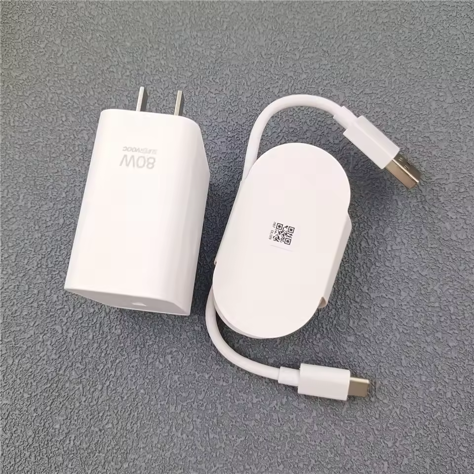 Picture of Realme SUPERVOOC 80W Power Adapter with Type C Cable