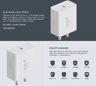 Picture of CMF by Nothing Power 33W USB-C Power Fast Charger Adapter