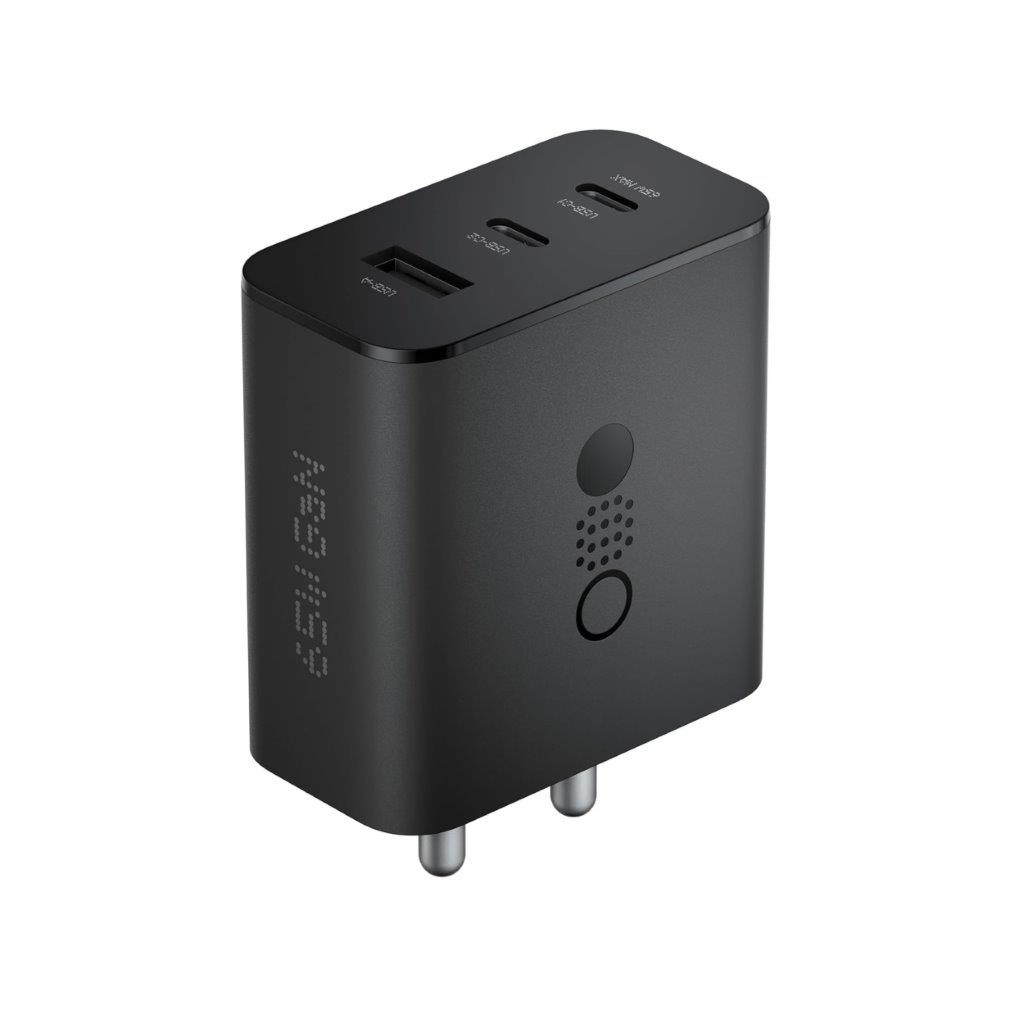 Picture of CMF by Nothing Gan Charger 65W Adapter, 3 Port USB Type C to A Wall Charging Adapter