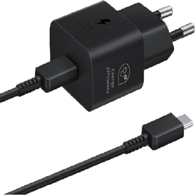 Picture of Samsung 25W Power Adapter T2510 with USB Type-C to C Cable (3A/1m)