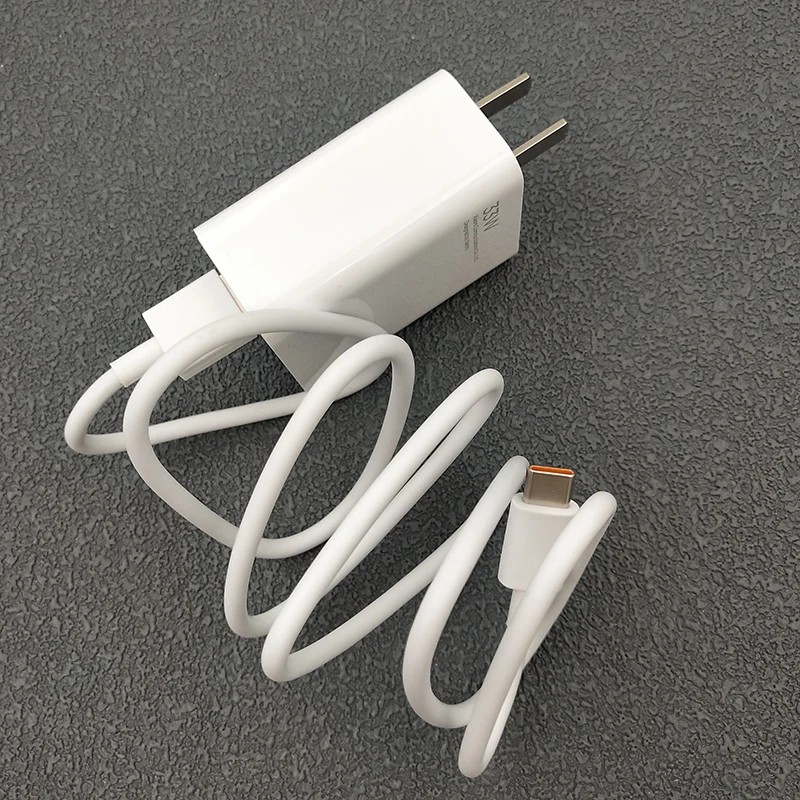 Picture of Xiaomi 33W Turbo Fast Charger Adapter with Type C Cable Power Adapter Suit