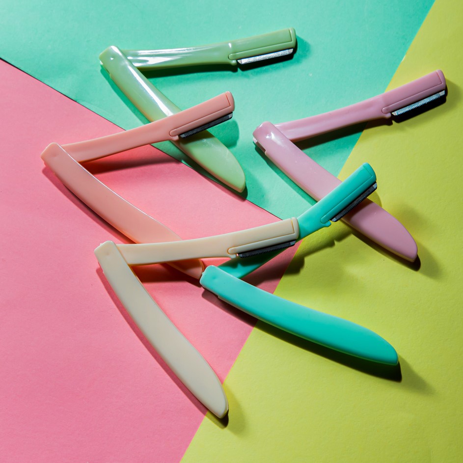 Picture of Keli 5pcs Eyebrow Razor With Box, Hair Remover, Eyebrow Trimmer  -  Facial Razor