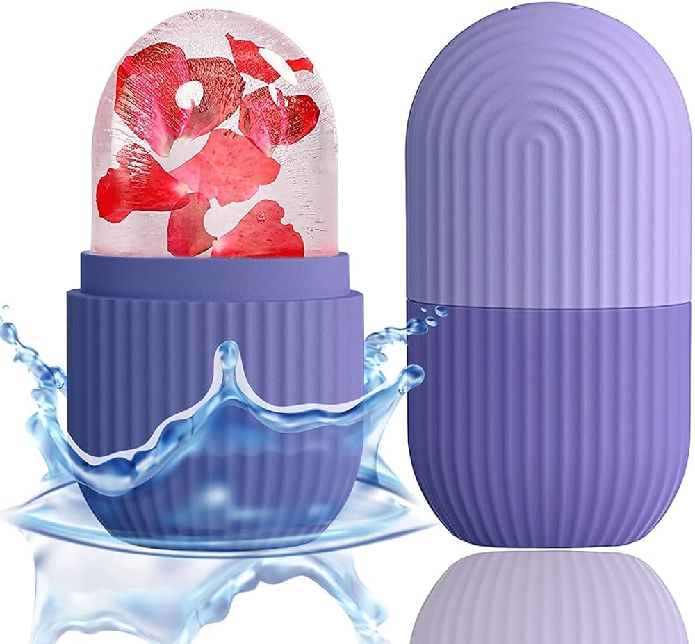 Picture of Ice Roller (Purple) for Neck, Face & Eyes Massager | Face and Eye Puffiness