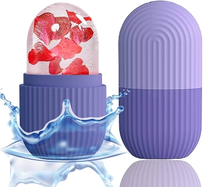 Picture of Ice Roller (Purple) for Neck, Face & Eyes Massager | Face and Eye Puffiness