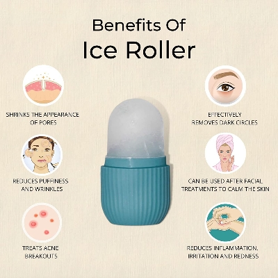 Picture of All Colors Ice Roller for Neck, Face & Eyes Massager | Face and Eye Puffiness