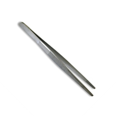 Picture of Stainless Steel (Pointed) Tweezer (Silver Color) For Eyebrows, Facial Hair, Ingrown Hairs and splinters - 1pcs