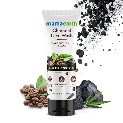 Picture of Mamaearth Charcoal Face Wash with Activated Charcoal and Coffee for Oil Control – 100 ml