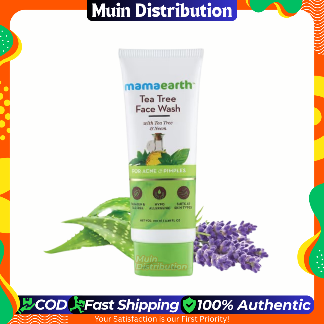 Picture of Mamaearth Tea Tree Face wash with tea tree & neem for acne and pimples - 100 ml