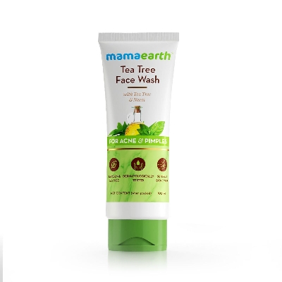 Picture of Mamaearth Tea Tree Face wash with tea tree & neem for acne and pimples - 100 ml