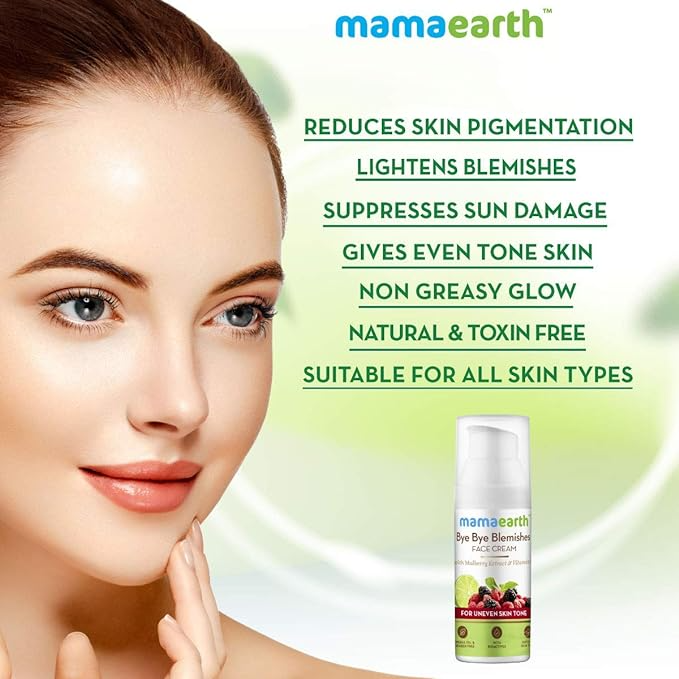 Picture of Mamaearth Bye Bye Blemishes Face Cream - 30ml