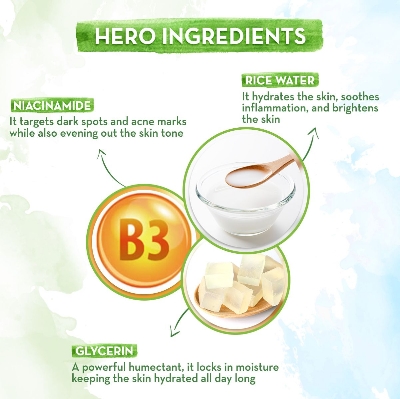 Picture of Mamaearth Rice Day Cream With Rice Water & Niacinamide for Glass Skin - 50g