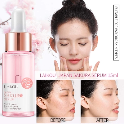 Picture of LAIKOU Sakura Serum Shrinks Pores Japan Extract - 17ml