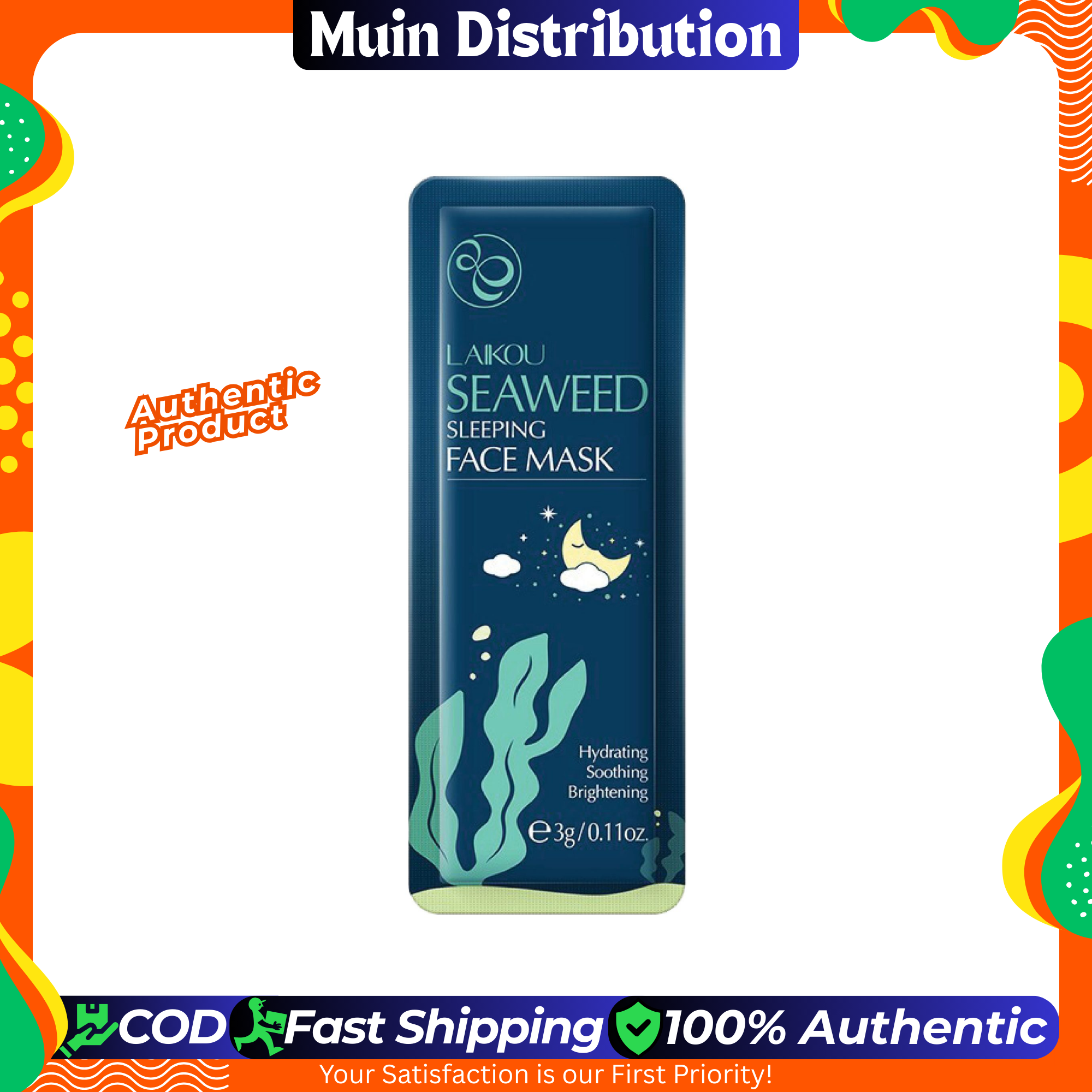 Picture of Laikou Seaweed Sleeping Mask – 3g