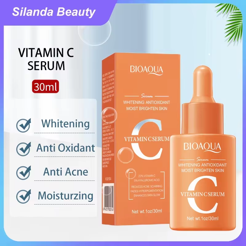 Picture of BIOAQUA Vitamin C Serum Whitening Antioxidant Moist Brighten Skin Essence - 30ml