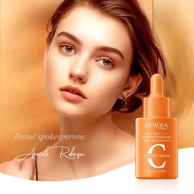Picture of BIOAQUA Vitamin C Serum Whitening Antioxidant Moist Brighten Skin Essence - 30ml