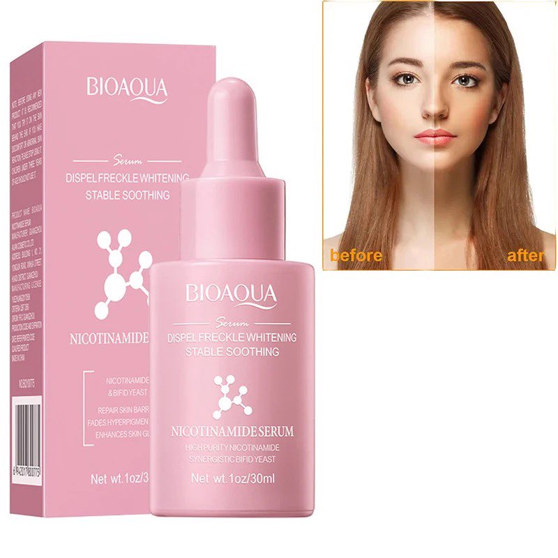 Picture of Bioaqua Nicotinamide Serum Dispel Freckle Whitening Stable Soothing Essence  - 30ml