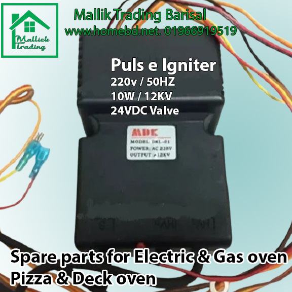 Buy Electric Pulse Sparker Igniter. Gas Oven Pulse Ignition Controller. Pizza oven, Deck oven, Gas Oven, Gas Oven Stove Cooker and Fryer.Universal.  at Best Prices in Bangladesh