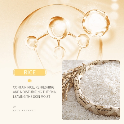 Picture of BIOAQUA Rice Raw Pulp Facial Cleanser / Added Rice Extract Face Wash - 100g