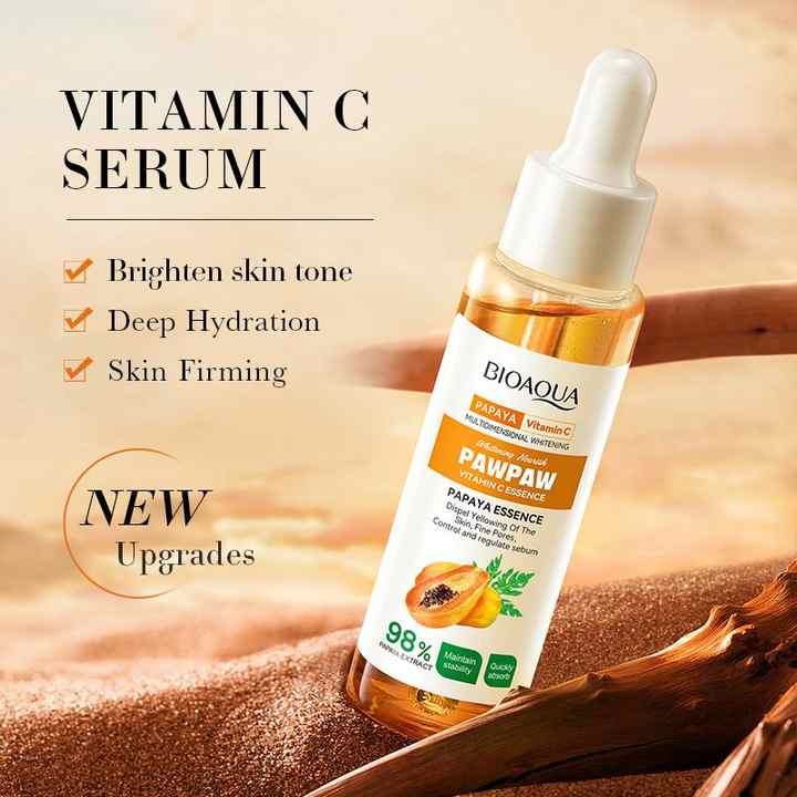 Picture of BIOAQUA PAW PAW Vitamin C Essence Papaya Extract Brightening Serum 30ml