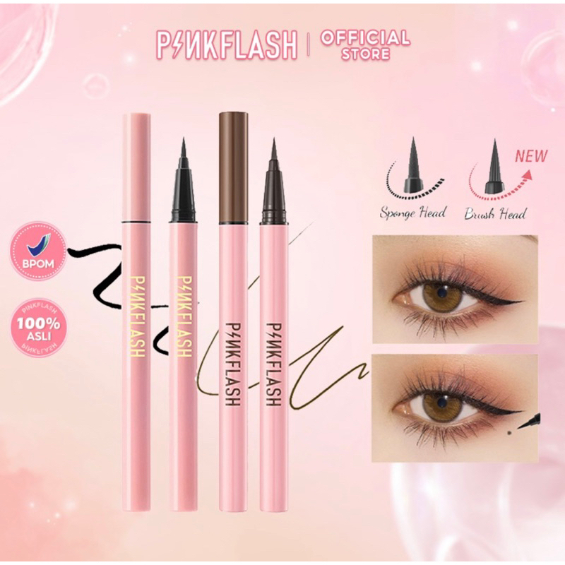 Picture of PinkFlash (Eyeliner) Lock All Day Waterproof Eyeliner - Black Eyeliner