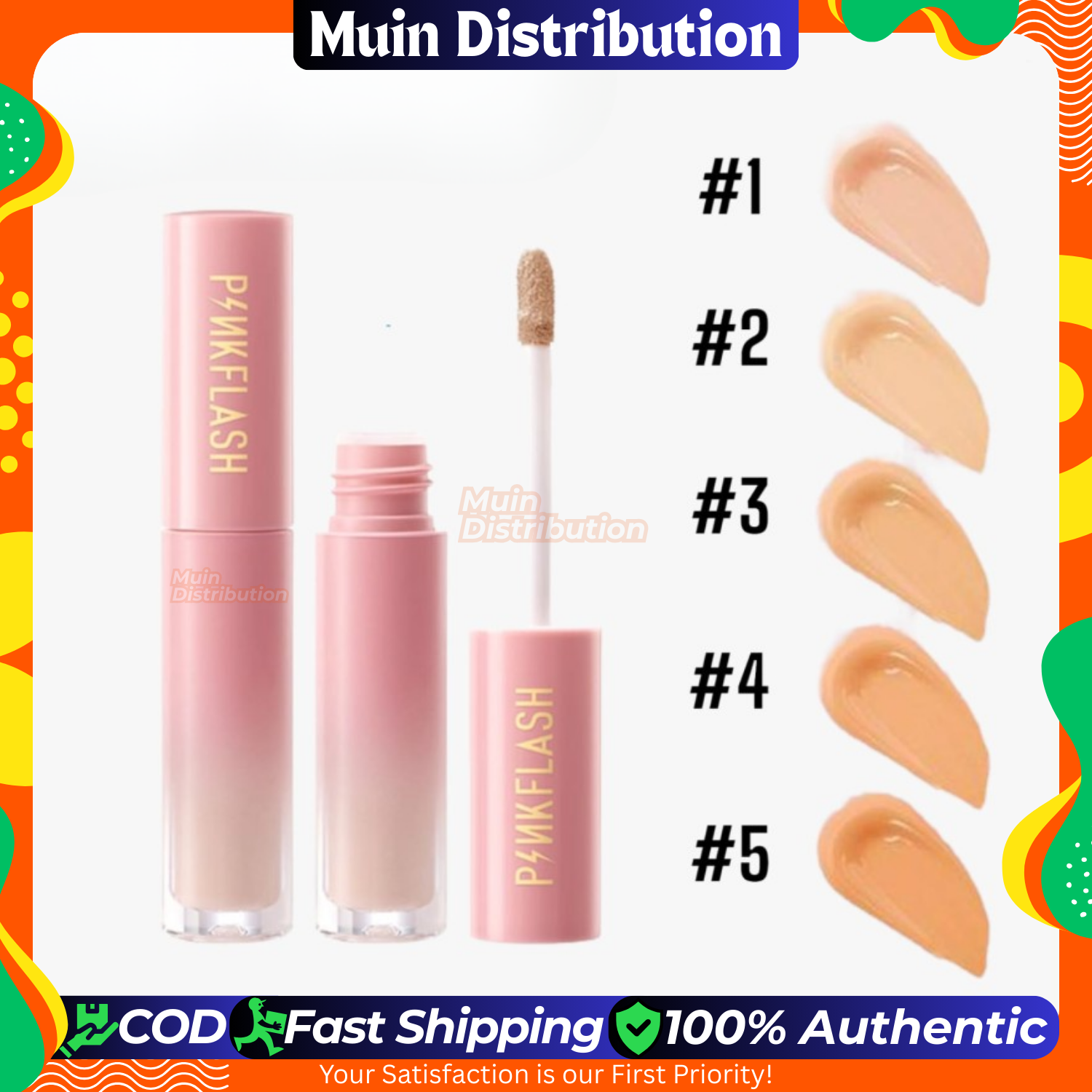 Picture of PinkFlash Lasting Waterproof Matte Concealer - 3.2g