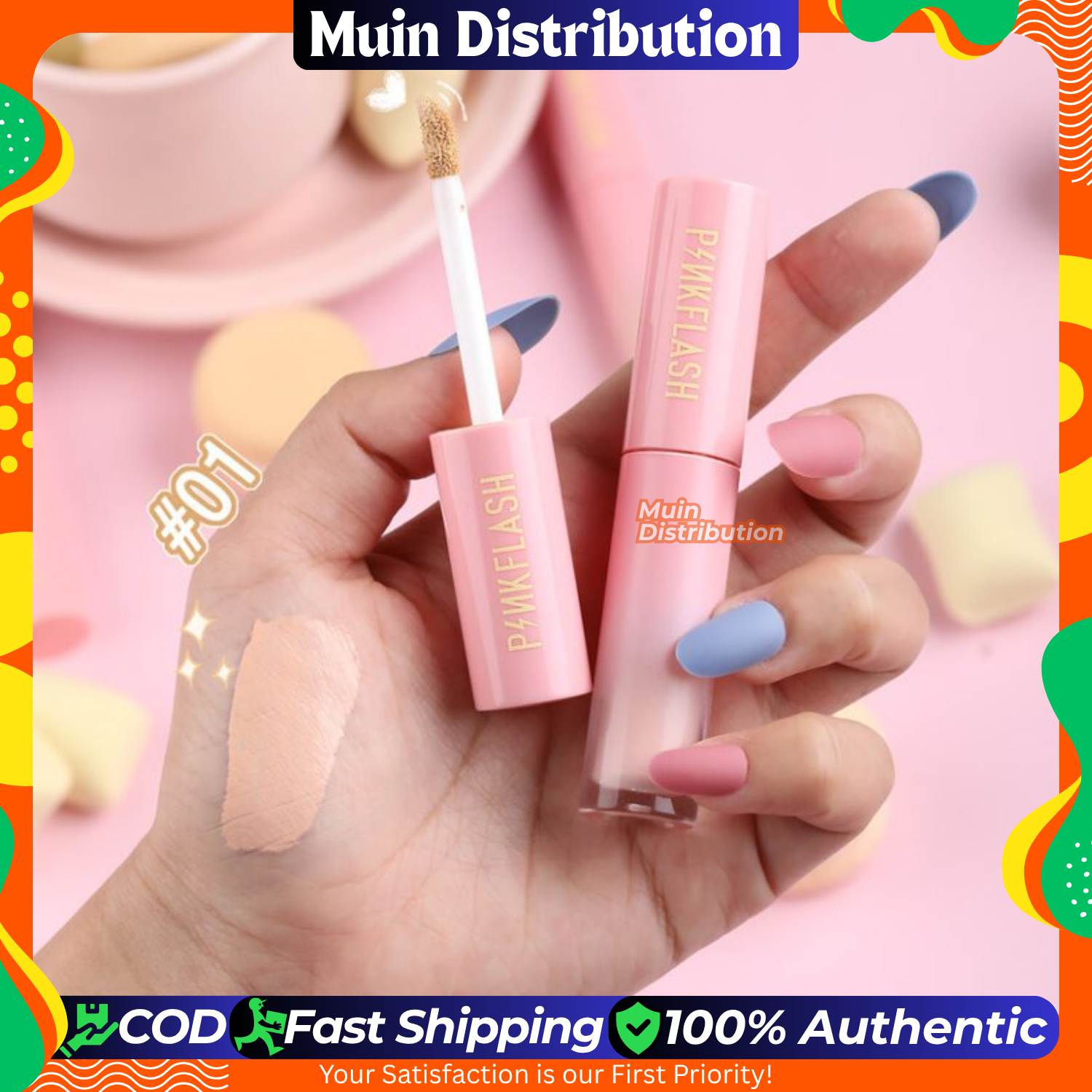 Picture of PinkFlash Long Lasting Matte Concealer - #01