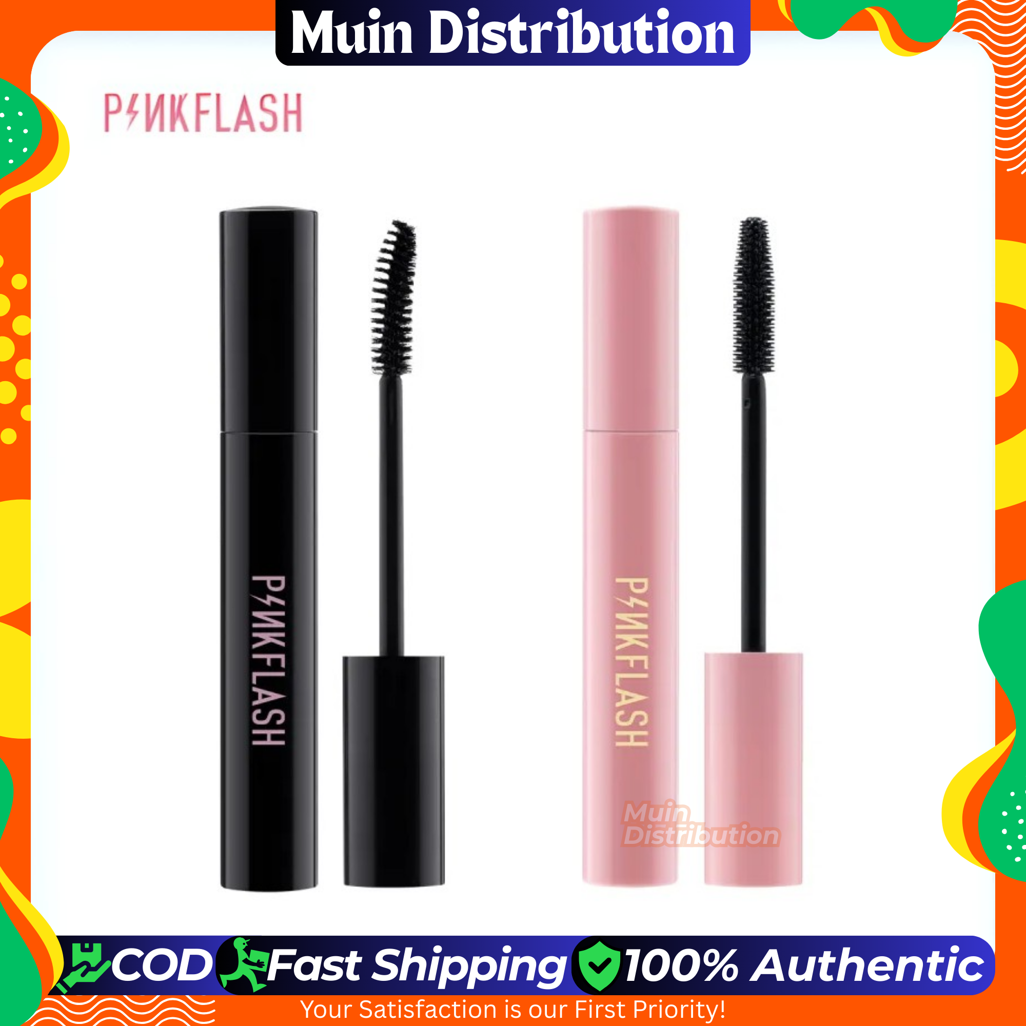 Picture of PinkFlash (Mascara) Waterproof Day & Night Mascara - 1pcs