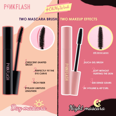 Picture of PinkFlash (Mascara) Waterproof Day & Night Mascara - 1pcs