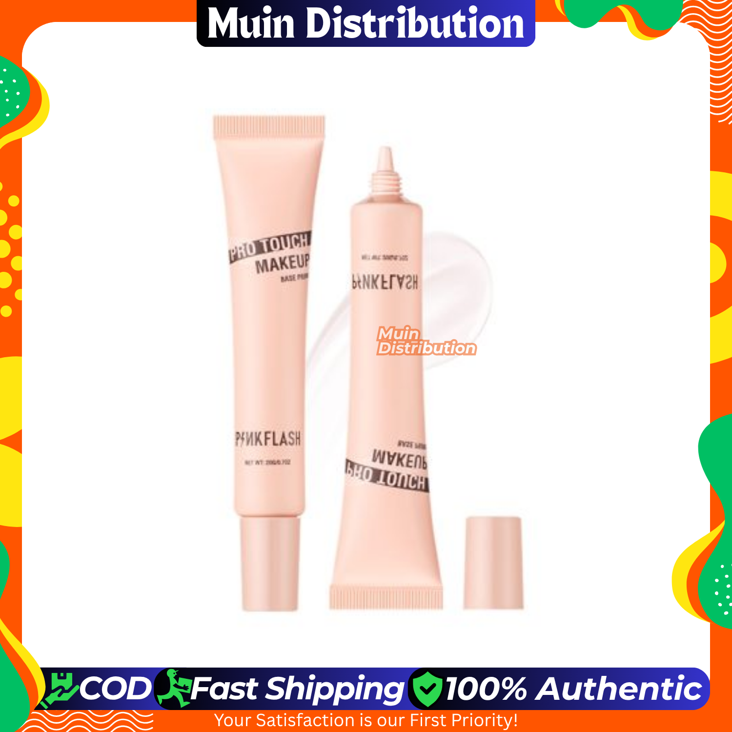 Picture of PinkFlash (Primer) Pro Touch Pore Minimizer Makeup Primer - Makeup Base Primer